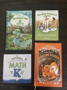The Good And The Beautiful Curriculum - Language Arts & Math - Kindergarten